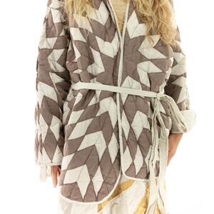 Magnolia pearl Aleda jacket - quiltwork quilted patchwork quilt